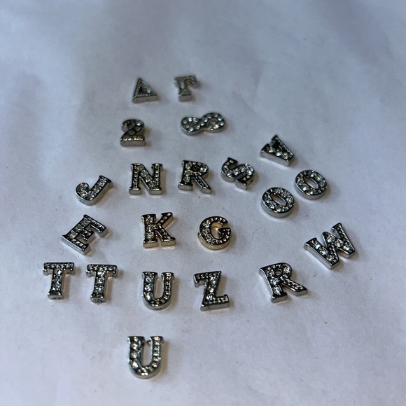 Lot of Initials, Symbol Charms from Origami Owl - Picture 1 of 3